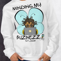 Minding My Buzinezz Graphic Design by L.J.Bahe